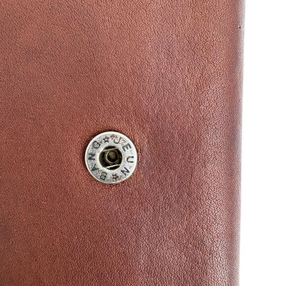 Jeun Bang Leather Wallet Cardholder in Brown - Picture 3 of 5